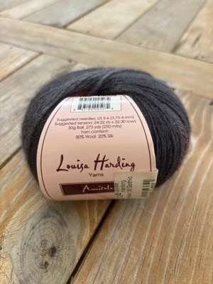 Louisa Harding Amitola Yarn Color 130 Gothic 1 Ball Wool & Silk - Image 1 of 4