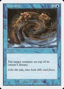 MTG Magic the Gathering Time Ebb (19/20) Starter 2000 MP - Picture 1 of 1