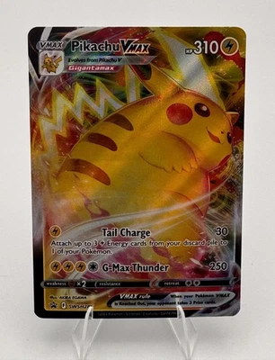 Pikachu VMAX SWSH286 SWSH: Sword & Shield Promo Cards Holo Pokemon TCG - NM - Image 1 of 2