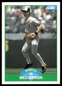 1989 Score Bill Ripken Baltimore Orioles #18 - Picture 1 of 2