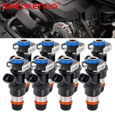 2025 8 piezas 17113553 inyectores de combustible para GMC Sierra 1500 1999-2006 5,3 L Foto 1 de 4