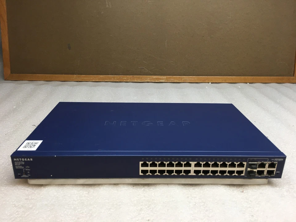 Netgear FS728TP ProSafe 24 + 4 Smart PoE+ Ethernet Switch - Image 1 of 4