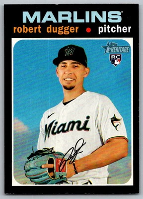 2020 Topps Heritage Harold Ramirez Miami Marlins #528 - Image 1 of 2