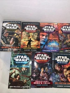 Star Wars: Der neue Jedi-Orden - Konvolut 7 Bücher PB verschiedene Autoren inkl. Luceno - Bild 1 von 14