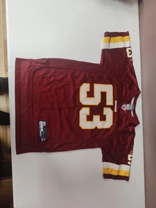 Marcus Washington #53 Washington Redskins NFL Reebok Youth L 14-16 rot Football - Bild 1 von 10