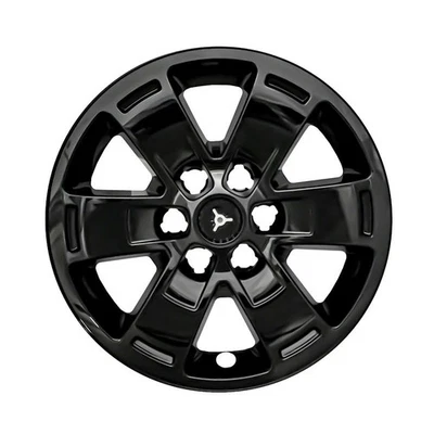 New Wheel Skins Covers Fits 2015-2022 Chevy Colorado 16 Inch; 5 Spoke Black - Image 1 of 3