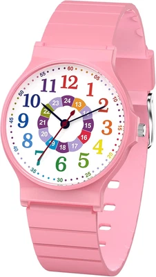 Orologio Analogico per Bambini, Orologio Sportivo Resistente All'Acqua Da 30 Met - Immagine 1 di 4