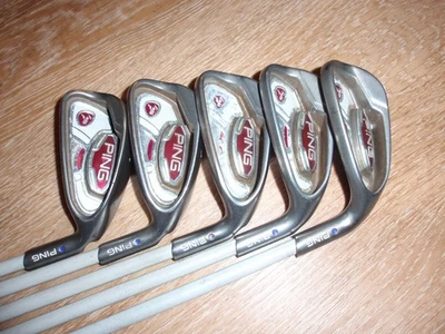 Ping Faith ladies golf clubs with ultra light graphite 200 shaft Black Dot - Image 1 of 4