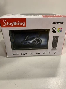 JoyBring JOY-W006 7” Touchscreen Car Stereo-Double Din - Picture 1 of 2