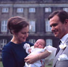 Princess Margrethe Henri de Monpezat son Frederik Copenhagen D- 1968 Old Photo 1