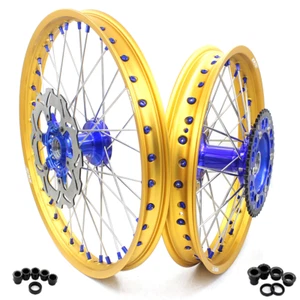 Llantas fundidas KKE 21/18" para Yamaha YZ125 YZ250 YZ250F 2001-2015 YZ450F doradas - Imagen 1 de 12