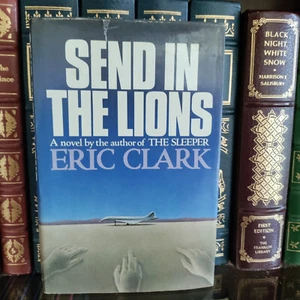 Send in the Lions_Eric Clark_HCDJ_1st US Edition_1981_Very Good - Imagen 1 de 12