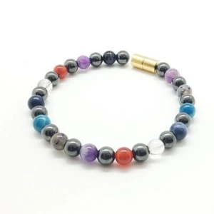Weight Loss Support Bracelet- Crystal Healing Bracelet- Magnetic - Picture 1 of 9