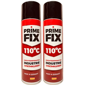 2 x 500ml Sprühkleber Prime Fix 110 Grad Industriekleber extra Stark Alleskleber - Bild 1 von 2