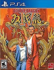 Double Dragon IV Alt Cover (PS4) NEW SEALED W/CARD, MINT, LIMITED