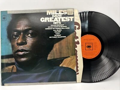 Miles Davis “Greatest Hits” Vinyl LP CBS 63620 Orange Label 1969 England - Image 1 of 4