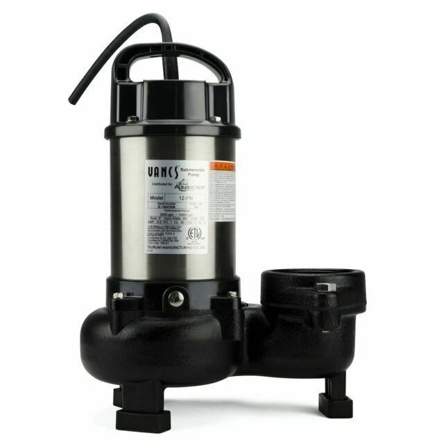 Aquascape 30391 Submersible Pump - Black