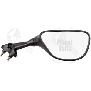 Espejo retrovisor negro para Kawasaki Ninja ZX6R 03-04 lateral ZX 636 RR trasero derecho - Imagen 1 de 2