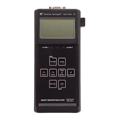 Transducer Techniques SSI Rev 1.6 Smart Sensor Indicator, 6-Digit LCD, 0.5µV Res - Image 1 of 4