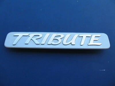 08 09 10 11 MAZDA TRIBUTE LEFT DRIVER SIDE DOOR EMBLEM LOGO BADGE SIGN OEM #2596 - Image 1 of 2