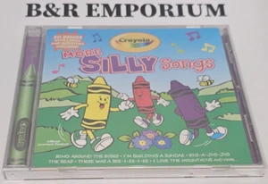 Crayola 2-CD Lot - More Silly Songs (2007) + ABCs & 123s (2007) - Madacy Kids - Picture 1 of 6