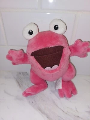 Jakks Pacific Neopets PINK QUIGGLE Frog 6" Plush STUFFED ANIMAL Toy. - Image 1 of 4