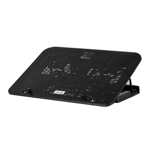 Laptop Cooling Pad 12" to 17" Notebook Stand 6 LED Fan 2400rpm Speed Control - Picture 1 of 12