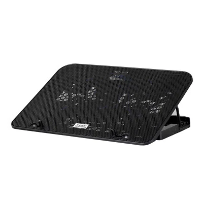 Laptop Cooling Pad 12 bis 17 Zoll Notebook Ständer 6 LED Lüfter 2400rpm Drehzahlregelung - Bild 1 von 4