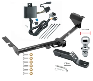 Trailer Tow Hitch For 15-21 KIA Sedona Complete Package w/ Wiring & 1-7/8" Ball - Picture 1 of 8