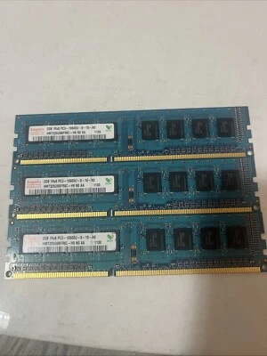 Hynix 2GB Desktop RAM 1Rx8 PC3-10600U-9-10-A0 - Image 1 of 2