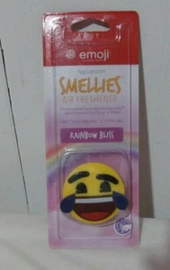 NIP Smellies Happy Face Emoji -Rainbow Bliss- Car Air Freshener  (Ret $7.99) - Picture 1 of 3