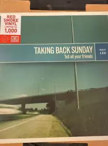 Taking Back Sunday Rock Punk/New Wave Vinyl Records Limited to 1000 - Picture 1 of 2