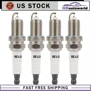 Bujías de iridio y platino 97138 para Honda Element 2,4 L L4 2003-2011 4 piezas - Imagen 1 de 6
