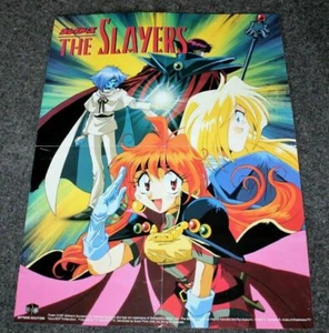 Slayers 1997 Tokio TV anime manga software escultores póster promocional en muy buen estado - Imagen 1 de 1