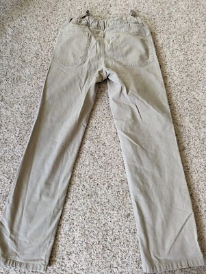 Urban Pipeline Max Flex 男孩青年裤 18 码卡其色直筒可调腰 — 第 1/3 张图片