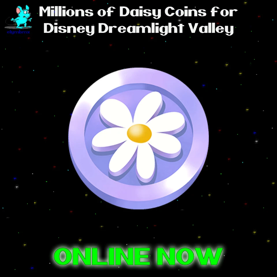 🌼 99 Millions of Daisy Coins for Disney DreamLight Valley 🌼 ❇️ ONLINE NOW ❇️ - Image 1 of 1