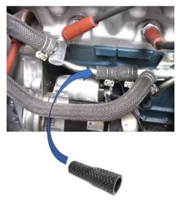 Genuine Nissan Braided Reducer hose NOS for Datsun 240Z Made in Japan - Picture 1 of 2