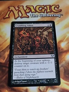 Crumbling Ashes - Eventide - MTG Magic the Gathering - NM - Picture 1 of 1