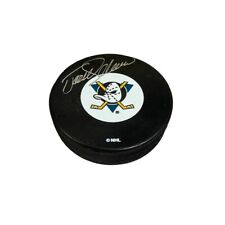 TEEMU SELANNE Signed Anaheim Ducks Puck (Exact Photo Shown) - 00238