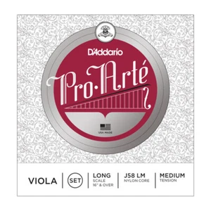 Cuerdas de viola D'Addario J58 LM Pro Arte; larga escala media tensión - Imagen 1 de 1