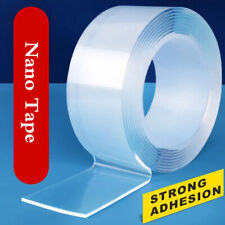 Double Sided Nano Tape Transparent Reusable Strong Adhesive Washable Traceless