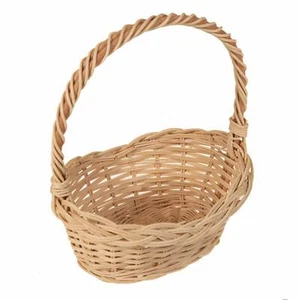 Präsentkorb leer Geschenkkorb Osterkorb Peddigrohr Henkelkorb Füllkorb Geschenke - Bild 1 von 8