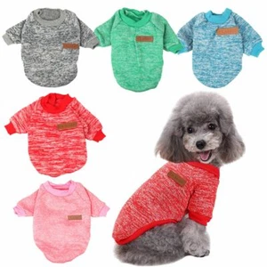 Chihuahua Puppy Sweater Coat Clothes For Small Pet Dog Warm Clothing Apparel USA - Picture 1 of 11