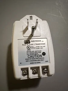 DYNALOCK 5324 Transformer,Plastic,24VAC Voltage Output - Picture 1 of 3