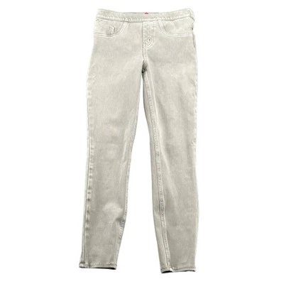 Leggings Spanx Feminina Pequena Cinza Jeans-ish Tornozelo Crop Denim Modelagem Emagrecimento - Imagem 1 de 4