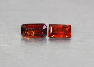 1.25 CTS_SIMMERING ULTRA NICE "COKE RED" COLOR_100 % NATURAL SPESSARTITE GARNET - Picture 1 of 3
