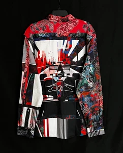 Robert Graham WINNER'S CIRCLE bestickt 328 $ 3XL neu mit Etikett klassische Passform Gewinner XXXL - Bild 1 von 9