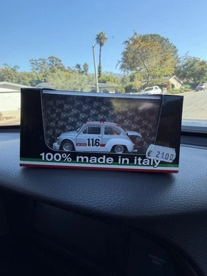 1:43 Fiat Abarth 1000 Svolte di Popoli 1970 Palumbo Model Car - Image 1 of 4