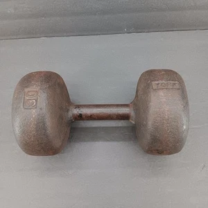 Vintage York Langhantel Single 30lb Dutt Head Hantel - Bild 1 von 15