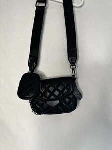 Aldo Miraewinx Damen City Handtaschen Schwarz Neu (Neu mit Etikett) - Bild 1 von 10